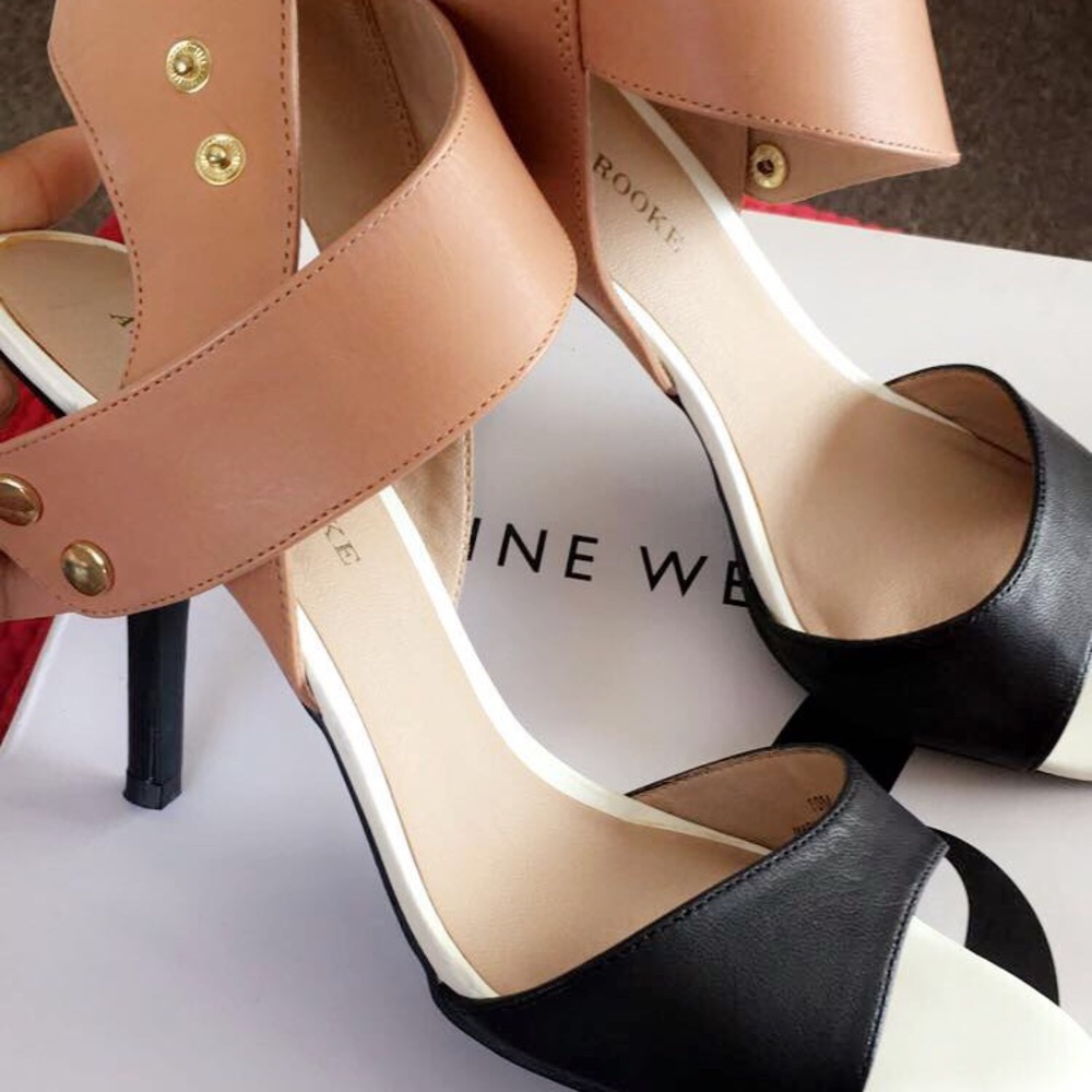 Audrey Brooke two toned heel from Nine West